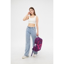 Fashion Superhero Unisex Okul Sırt Çanta Su Geçırmaz Leptop Bolmelı