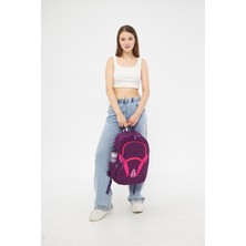 Fashion Superhero Unisex Okul Sırt Çanta Su Geçırmaz Leptop Bolmelı