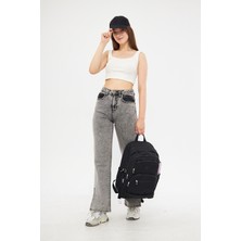 Fashion Superhero Unisex Okul Sırt Çanta Su Geçırmaz Lebtop Bölmelı