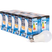 ACK 15W Günışığı LED Ampul 1350 Lümen E27 Duylu Yüksek Işık LED Lamba