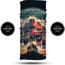 Canzee Motorcu Boyunlugu Unisex Outdoor Bandana Motosiklet Bandana Boyunluk Baff Kadın Erkek Buff
