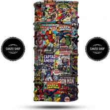 Canzee Motorcu Boyunlugu Unisex Outdoor Bandana Motosiklet Bandana Boyunluk Baff Kadın Erkek Buff