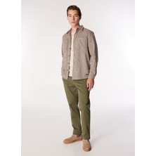 Jeep Normal Bel Düz Paça Standart Haki Erkek Pantolon J4WM-PNT4047