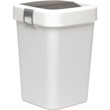 Motek Comfort Dust Bin Beyaz Mutfak Çöp Kovası - 18 Lt