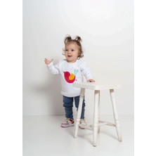 Jo&Juke Kuş Nakışlı Kazak