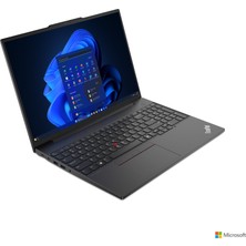 Lenovo Nb E16 G2 Ultra 5 125U 16GB 512GB SSD 16" Freedos Taşınabilir Bilgisayar 21MA003MTX