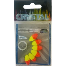 El-Biz Crystal Renkli Kauçuk Stopper No:5 (6'lı)