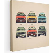 Painted Anarchy Bmw Evolution Poster Baskı - Bmw, Duvar Dekorasyonu, Bmw, Kanvas Tablo, 30X30
