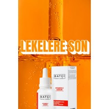 BATÇI SKIN CARE C Vitamini, Arbutin, Kafein Ve Niacinamide Içeren Aydınlatıcı & Canlandırıcı Serum 30 Ml