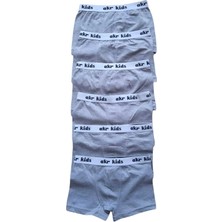 Uniquetrenders Erkek Çocuk Ikili Set Pamuklu Penye 6 Atlet 6 Boxer