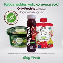 Only Fresh Organik Taze Soğuk Sıkım Meyve Püreleri 5'li Mix