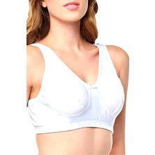 Uniquetrenders Kadın Pamuklu Penye Yarım Atlet Sütyen 6 Adet