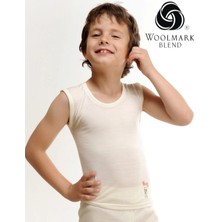 Hasyün 520 Çocuk Termal Ter Emici Kolsuz Ince Yün Atlet Tekli