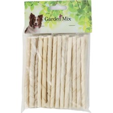Garden Mix 30'lu Sütlü Burgu Köpek Ödül Çubuğu (5”)