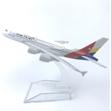 Toyworld Korean Asiana 380 16CM Alaşım Uçak Modeli (Yurt Dışından)