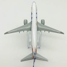 Toyworld Flydubai Boeing 737 16CM Alaşım Uçak Modeli (Yurt Dışından)