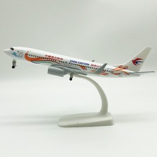 Toyworld China Eastern Airlines 737 20CM Alaşım Uçak Modeli (Yurt Dışından)