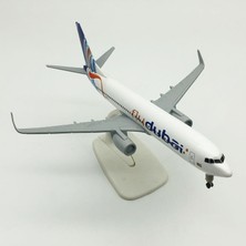 Toyworld Dubai 737 20CM Alaşım Uçak Modeli (Yurt Dışından)