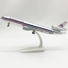 Toyworld American Md-11 20CM Alaşım Uçak Modeli (Yurt Dışından)