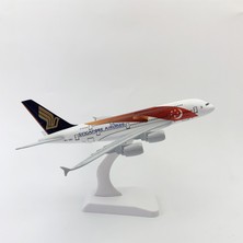 Toyworld Singapur A380 20CM Alaşım Uçak Modeli (Yurt Dışından)