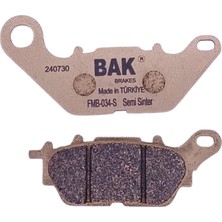 Yamaha Bak Brakes Fmb-034-S Yamaha Ybr 125 / Yamaha Xmax 300, Nmax 155,250. Arka Fren Balatası Yarı Sinter Kalite