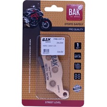 Hero Bak Brakes Fmb-0137-S Hero Dash 125 (2022-2023). Ön Fren Balatası Yarı Sinter Kalite