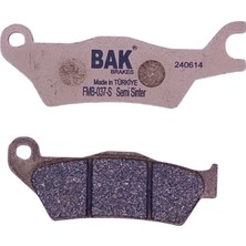 Hero Bak Brakes Fmb-0137-S Hero Dash 125 (2022-2023). Ön Fren Balatası Yarı Sinter Kalite