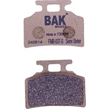 Yuki Bak Brakes Fmb-056-S. Yuki Kral Kr12, Sym Mıo 50,100 Ön Fren Balatası Yarı Sinter Kalite