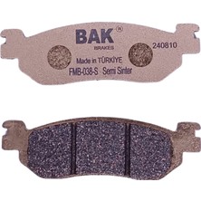 Yamaha Bak Brakes Fmb-038-S Yamaha X-City 125, Xmax 250, Xmax 400, Yzf R6. Arka Fren Balatası Yarı Sinter Kalite