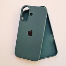 Pirok Store iPhone 16 Uyumlu Lansman Içi Kadife Esnek Silikon Kılıf