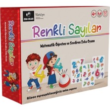 Renkli Sayılar ( Aile Kutu Oyunu - Matematik - Toplama - Çarpma - Bölme - Çıkarma )