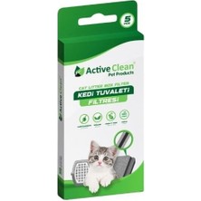 Active Clean Kedi Tuvaleti Filtresi 5 Adet - 8683860710832