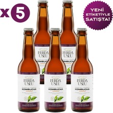 Fermente Mutfağım Organik Kombucha Çayı 5 x 330 ML