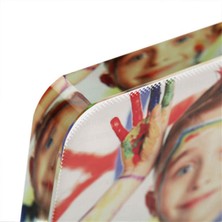 Hediye Vakti Kişiye Özel Masa Üstü Fotoğraflı Cam Çerçeve