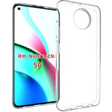 ZORE - Xiaomi Redmi Note 9 5g - Kılıf Şeffaf Soft Slim Fitt Süper Silikon Kapak