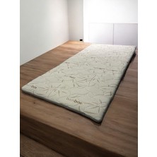 Pooly Bamboo 70X150  Yatak Pedi, Bambu Lastikli Yatak Şiltesi, Topper