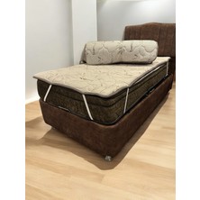 Pooly Bamboo 70X150  Yatak Pedi, Bambu Lastikli Yatak Şiltesi, Topper