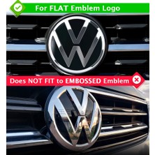 IPG Volkswagen 2021 Passat Polo Tiguan Golf Ön Ve Arka Logo Dekorasyon Sticker Set