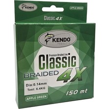 Kendo Classic 4x 150M Apple Green Örgü Ip Misina