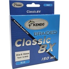 Kendo Classic 8x 150M Blue Örgü Ip Misina