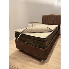 Pooly Bamboo 90X190 Yatak Pedi, Bambu Lastikli Yatak Şiltesi, Topper