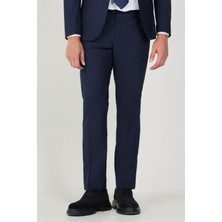 ALTINYILDIZ CLASSICS Erkek Lacivert Ekstra Slim Fit Dar Kesim Spor Takım Elbise