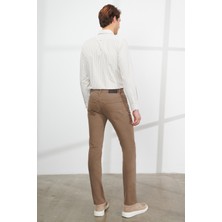 ALTINYILDIZ CLASSICS Erkek Vizon 360 Derece Her Yöne Esneyen Rahat Slim Fit Dar Kesim Pantolon