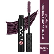 Reva Hacim Veren Hibrit Maskara - Hybrid Volume Mascara Prune - No: 804 - Vegan & Temiz Içerik