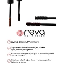 Reva Hacim Veren Hibrit Maskara - Hybrid Volume Mascara Prune - No: 804 - Vegan & Temiz Içerik