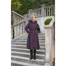 Misswhence Şişme Mont 36533 Mürdüm