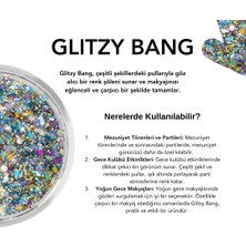 The Glitter Lab Jel Formlu Parlak Glitter - Glitzy Bang 10 gr E