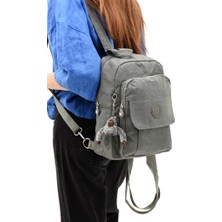 Body Bag Göğüs Çantası Sırt Çantası Çok Cepli Hafif Klinkır Kumaş Bady Bag Çok Cepli  30*22 cm