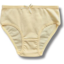 Giza Kids %100 Pamuklu Kız Çocuk Ribana Slip Külot İç Çamaşır 6lı Set