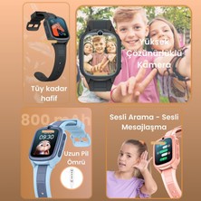 Qifit Kids 4g Pro Akıllı Çocuk Saati %100 Türkçe Dil Destekli Gps Konum Takibi Arama Konuşma 4g Destekli